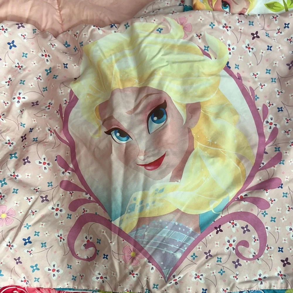 Disney Frozen Bedding Set - Blue and Purple